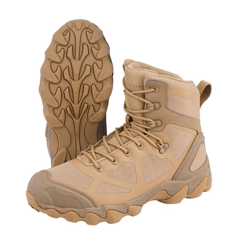 Mil-Tec Chimera High Boots Lekkie trekking piesze polowanie na obuwie kojot obuwia