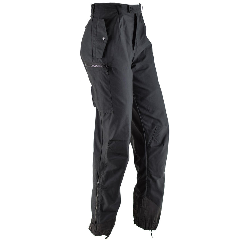 Oryginalne szwedzkie spodnie M90 ​​Pants Black Field Bombat Spodni BDU Nowe