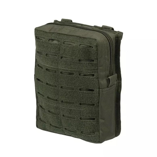 Mil-Tec Laser Cut Tactical Belt Torebka Pole Użyteczna obudowa Molle Duża torba oliwka