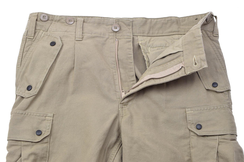 Leo Kohler Commando Spodni Siły specjalne spodnie BDU Wzmocnione bawełniane khaki