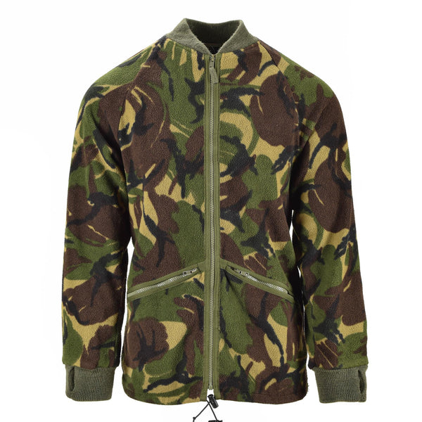 Oryginalna brytyjska kurtka termiczna armii kardigan polar DPM Camo Jumper Men