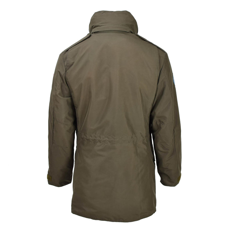 Oryginalny austriacki wojskowy Gore-Tex Parkana W liniowiec JUSZCZES RAIN Casual Formal