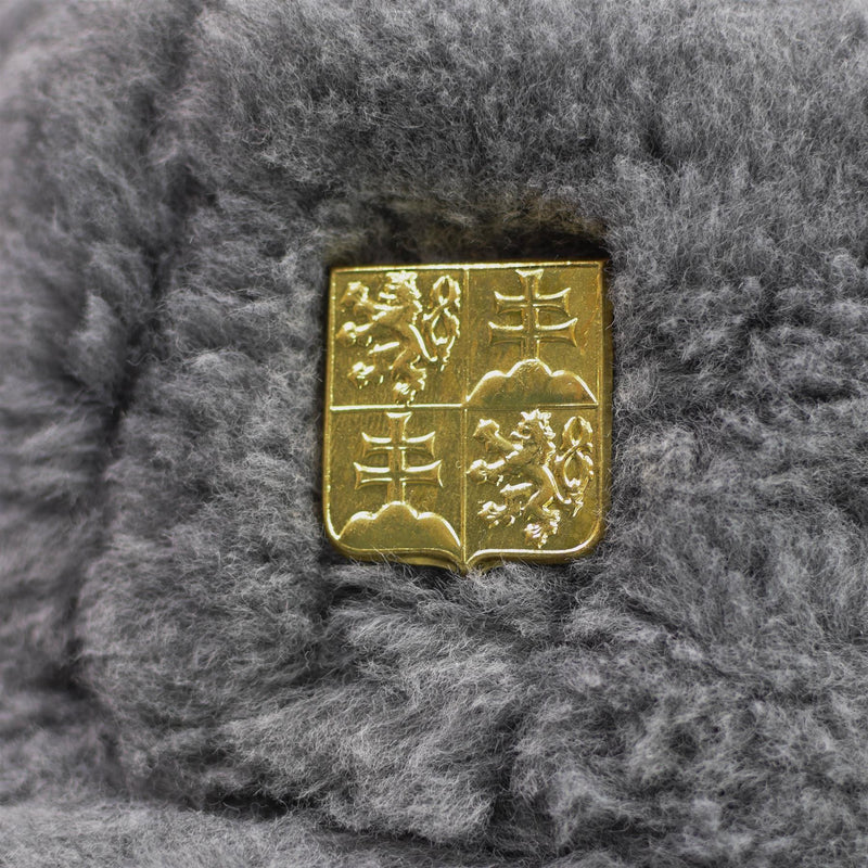 Oryginalny Czapka Zimowa armia Czech Zimna pogoda Faux Furflap Cap Problem