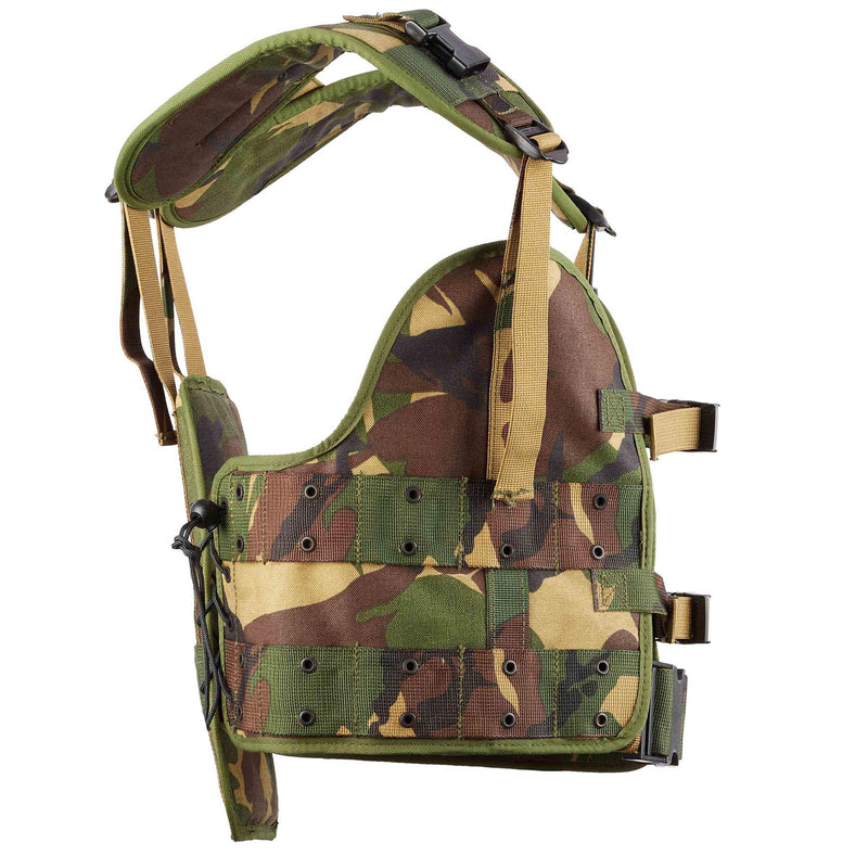 Oryginalny holenderski wojskowy kamizelka taktyczna Woodland Camuflage Field Woods Sprzęt
