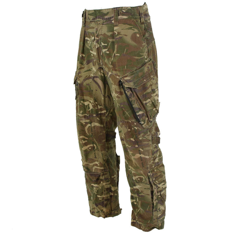 Oryginalne brytyjskie press Camo Pants BDU BDU Fr Fire Retardant Airpl
