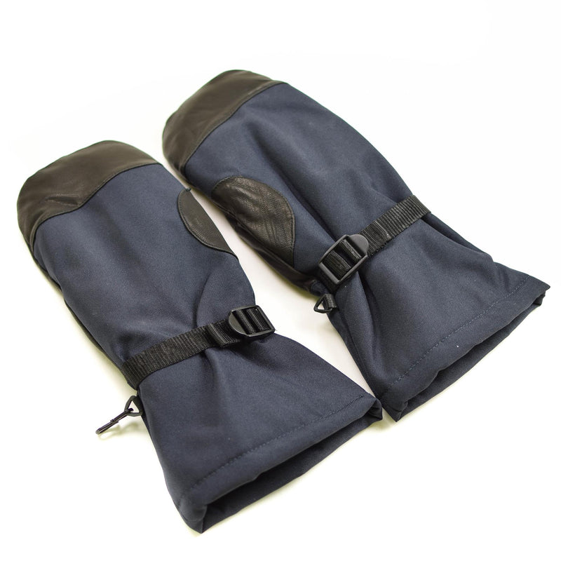 Oryginalne holenderskie rękawiczki armii noTo Winter Gloves Wojskowe Niebieskie Marynarki Wojenne Morskie nowe