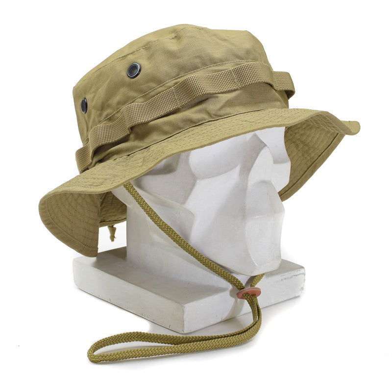 Mil-Tec marka wojskowa kojot boonie hat ripstop lekki czapek kempingowy