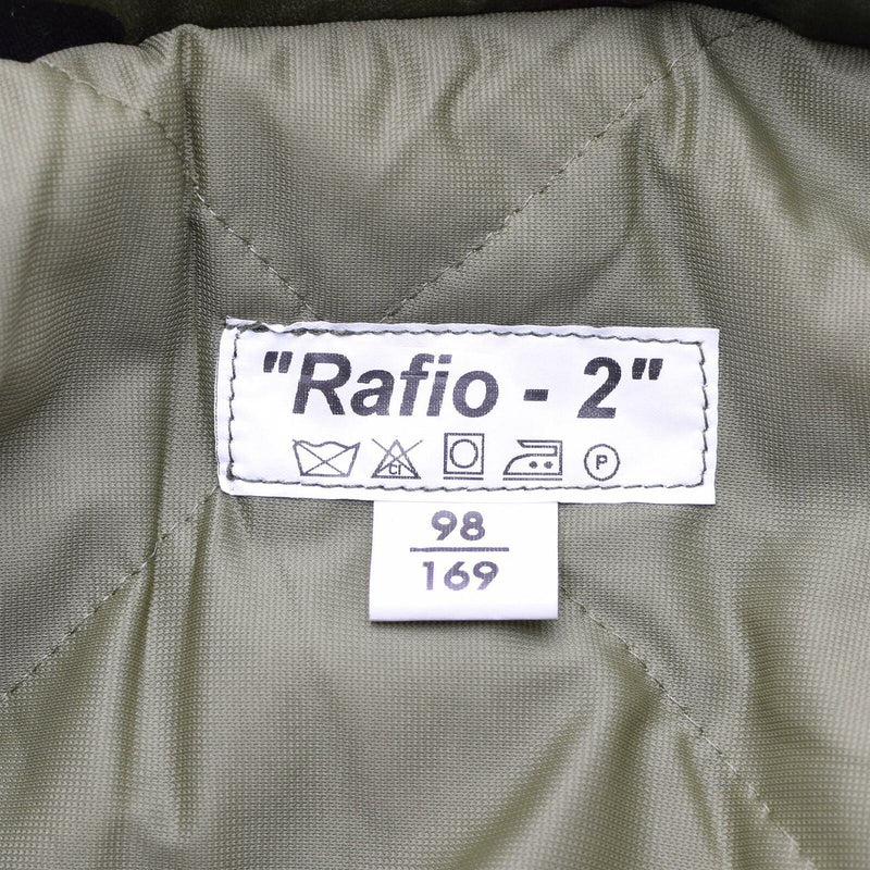 Oryginalny polski armia Parkana Panther Camo Wojska kurtka walka BDU nadwyżka nowa