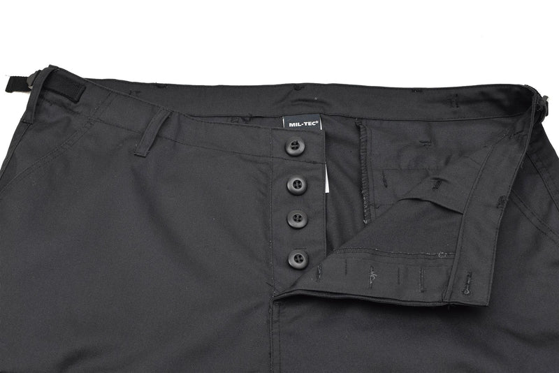 MIL-TEC BRAND WOJSKOWY STYL STYLES Bermuda Bermuda Combat Mundur Army Shorts Black