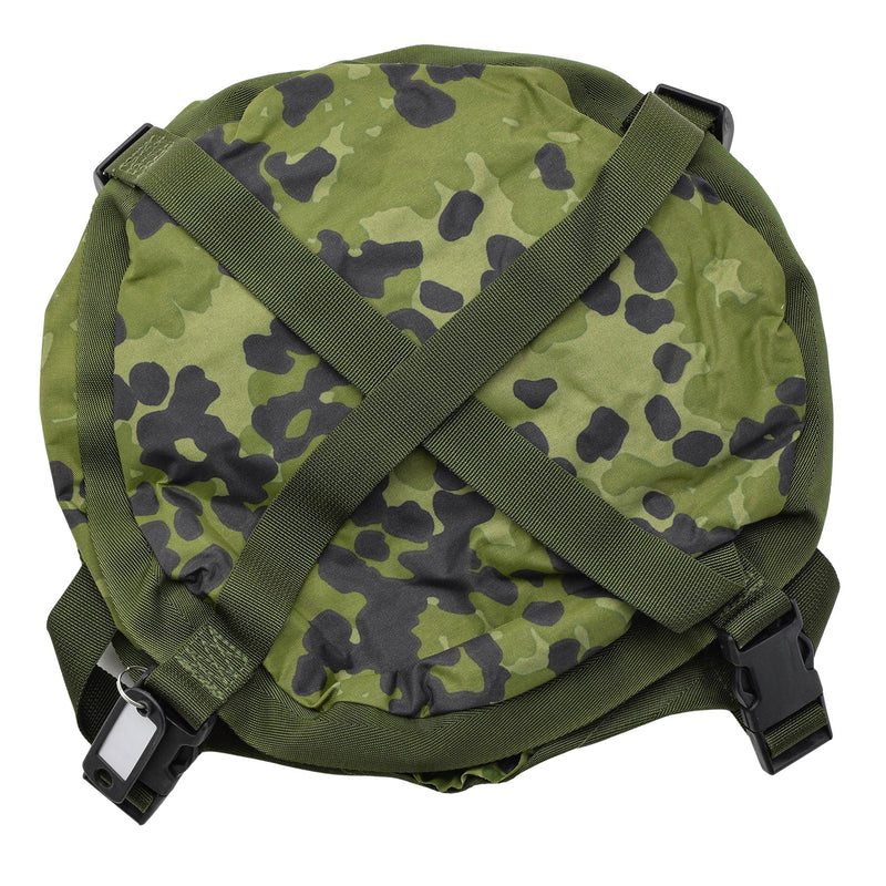 Oryginalna duńska wojskowa torba kompresyjna M84 Camo PU powlekana lekka nowa