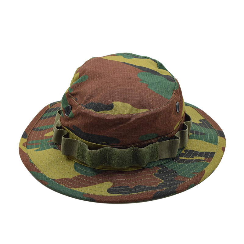 Marka Tacgear Boonie Hat Belgian Military Style Jigsaw Camo Ripstop Wide Brim