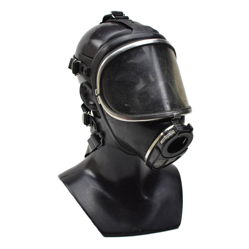 Prawdziwy Drager Panorama Nova Face Mask Firefighter Gas Full Respirator Black