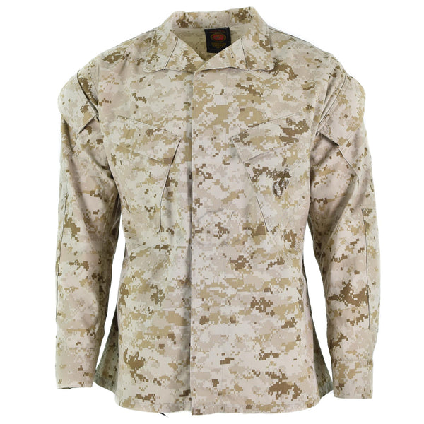 Oryginalna kurtka wojska amerykańskich BDU Digital Desert Camo koszulki Wydanie wojskowe