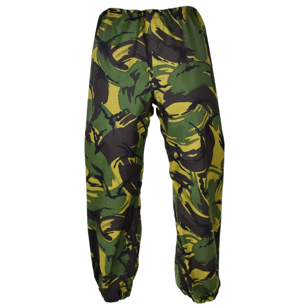 Oryginalny brytyjska armia wojskowa DPM Camo deszczowe spodnie wodoodporne Goretex