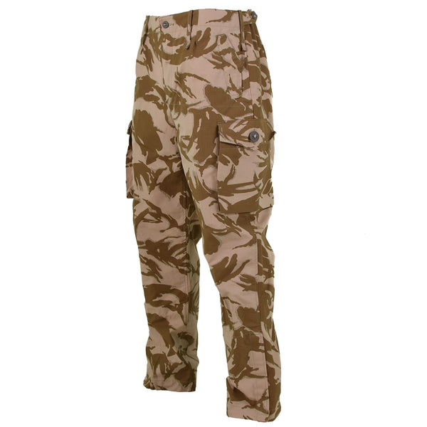 Oryginalne spodnie brytyjskie Pustynne oddziały pola DP Walka Windproof BDU Spodery