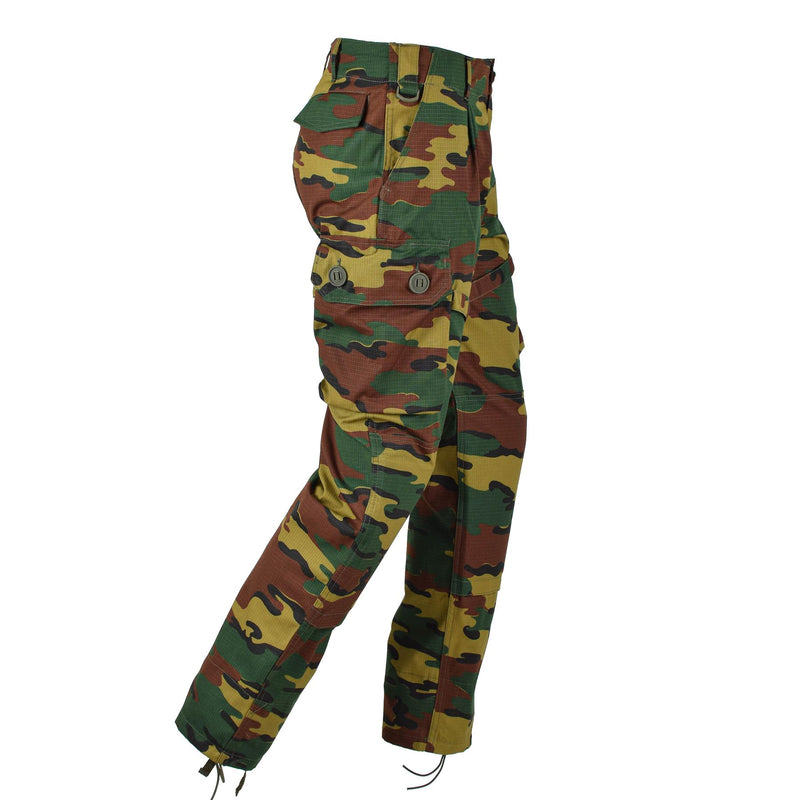 Tacgear Brand Belgium Army Style Field Field Spodnie Combat Pants Jigsaw Camo Ripstop
