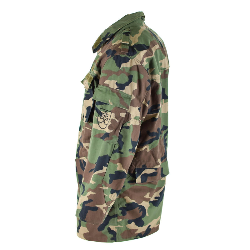 Oryginalna vintage słowacka kurtka polowa M97 Camo Combat Combat Parka New
