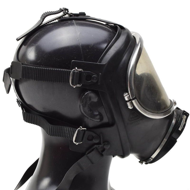 Prawdziwy Drager Panorama Nova Face Mask Firefighter Gas Full Respirator Black