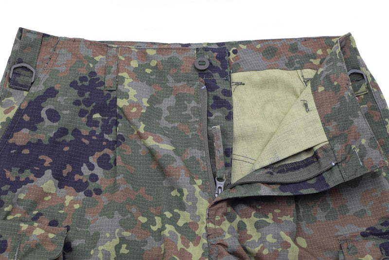 Marka Tacgear Niemiecka armia w stylu ładunków w stylu bojowym Flecktran Camo Ripstop
