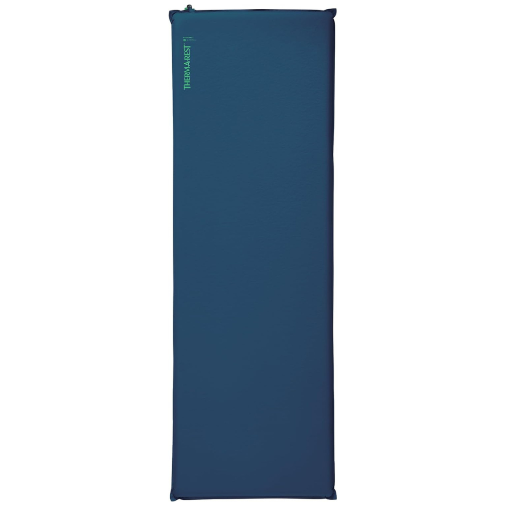 Samopompująca mata kempingowa Therm-a-Rest BaseCamp L R-Value 6.0 Poseidon niebieska