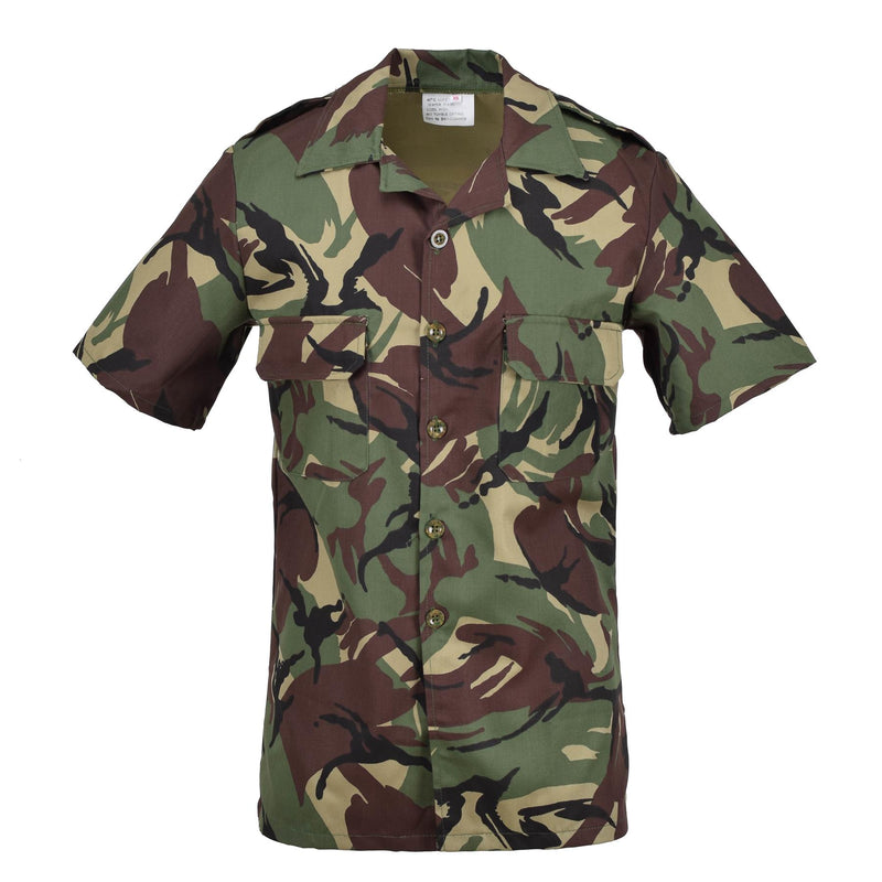 Oryginalne Botswana Woodland Woodland Combat koszulki krótkie rękawy lekkie nowe nowe