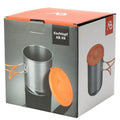 A.Blochl AB-X6 1 LITER POT Camping Treking Trekking Szybkie ogrzewanie aluminium szare nowe