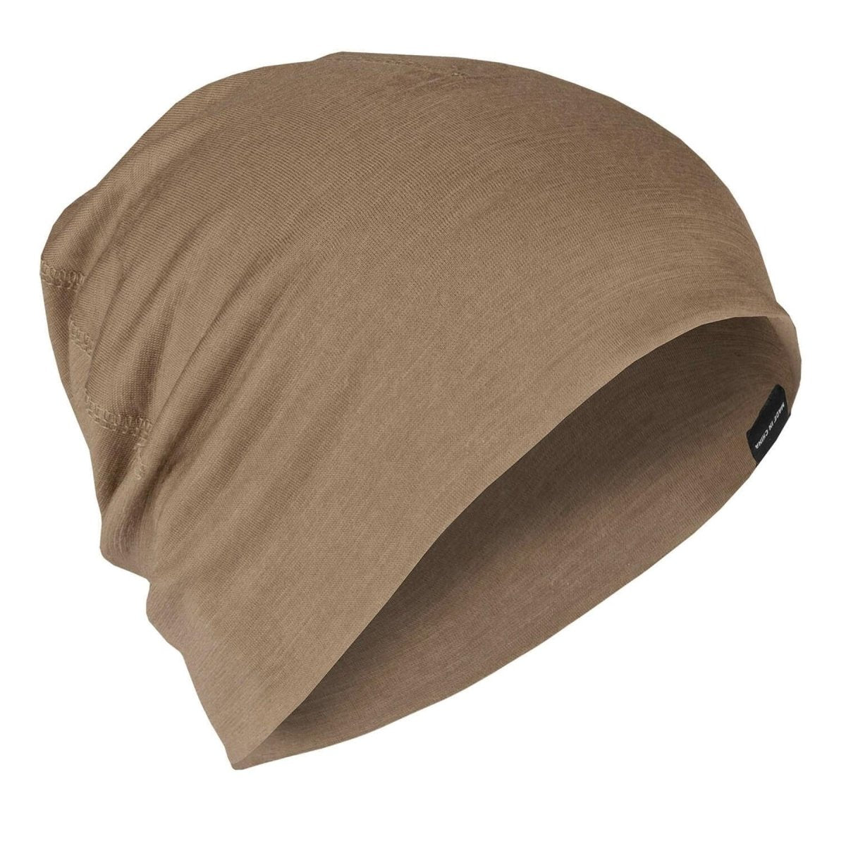 A.Blochl Merino Wool Beanie Sports Outdoor Headwear Oddychający kojot zegarkowy