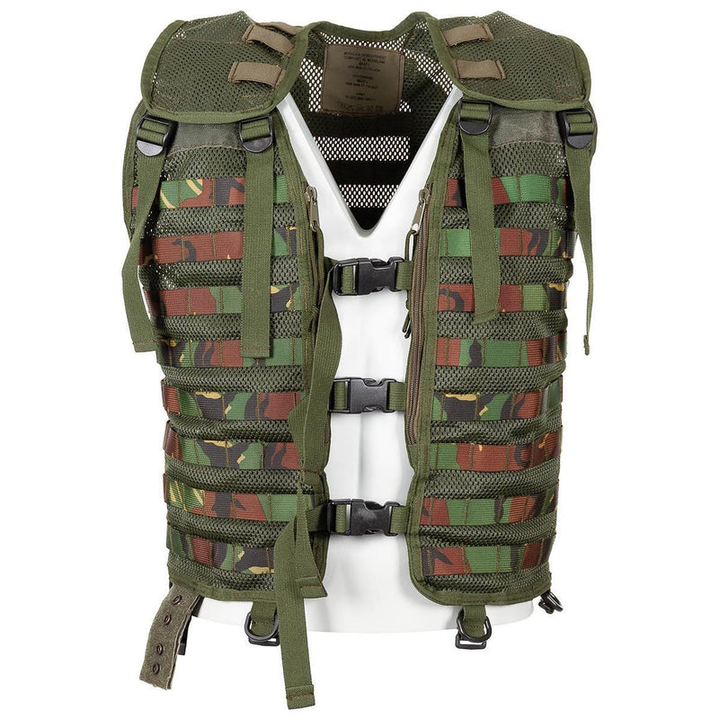 Oryginalny holenderski kamizelka taktyczna Molle Załącznik DMP Woodland Camuflage