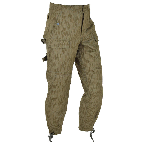 Oryginalne niemieckie wojskowe NVA STRICHTARN CAMO TACTICAL PANTY