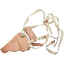 Oryginalna kabura naramienna do pistoletu naramiennego M74 NVA, wojskowa NVA, skórzana brązowa