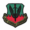 Oryginalna naszywka US Air Force ACC Air Combat Command z nadwyżki wojskowej USAF