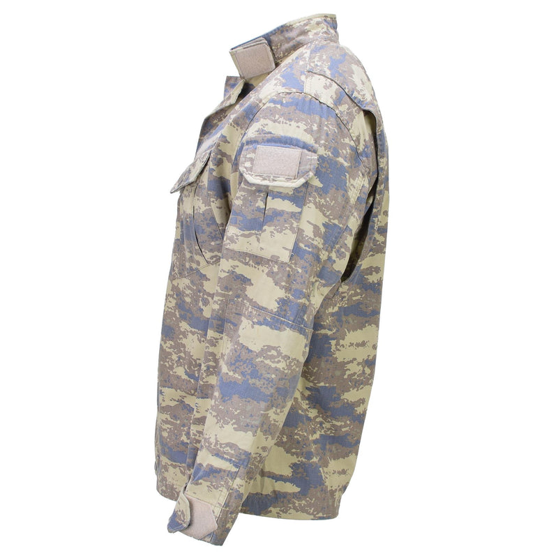 Oryginalna turecka wojskowa kurtka Air Force Trwałość Ripstop M2018 Camo