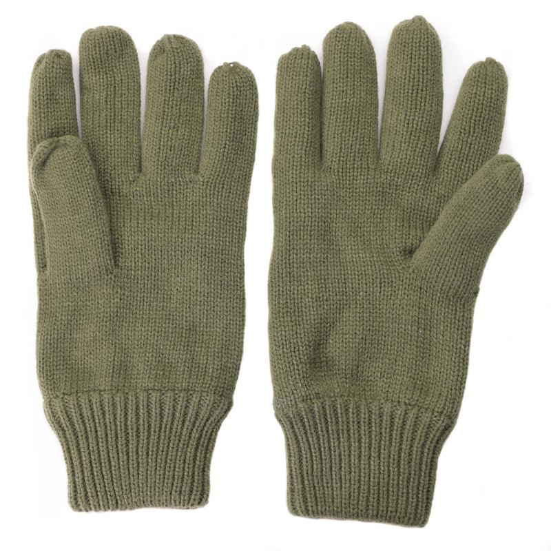 Rękawiczki Mil-Tec Mężczyźni ciepłe dzianiny THINSULET ™ Olive OD Winter Tactical Gear