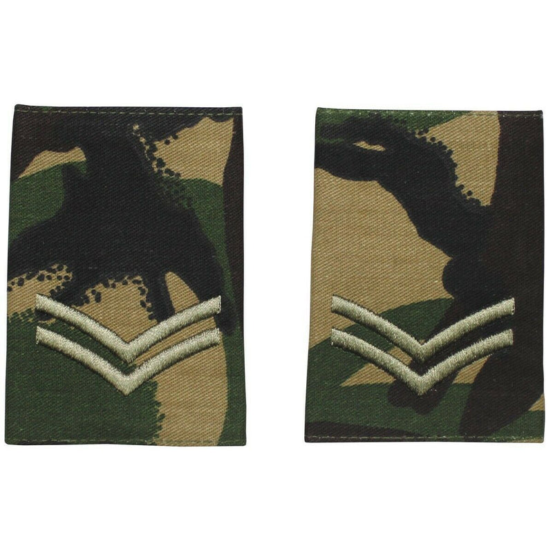 Oryginalne pętle armii brytyjskiej armii armii Comporal Wojskowe insygnia DPM Camo