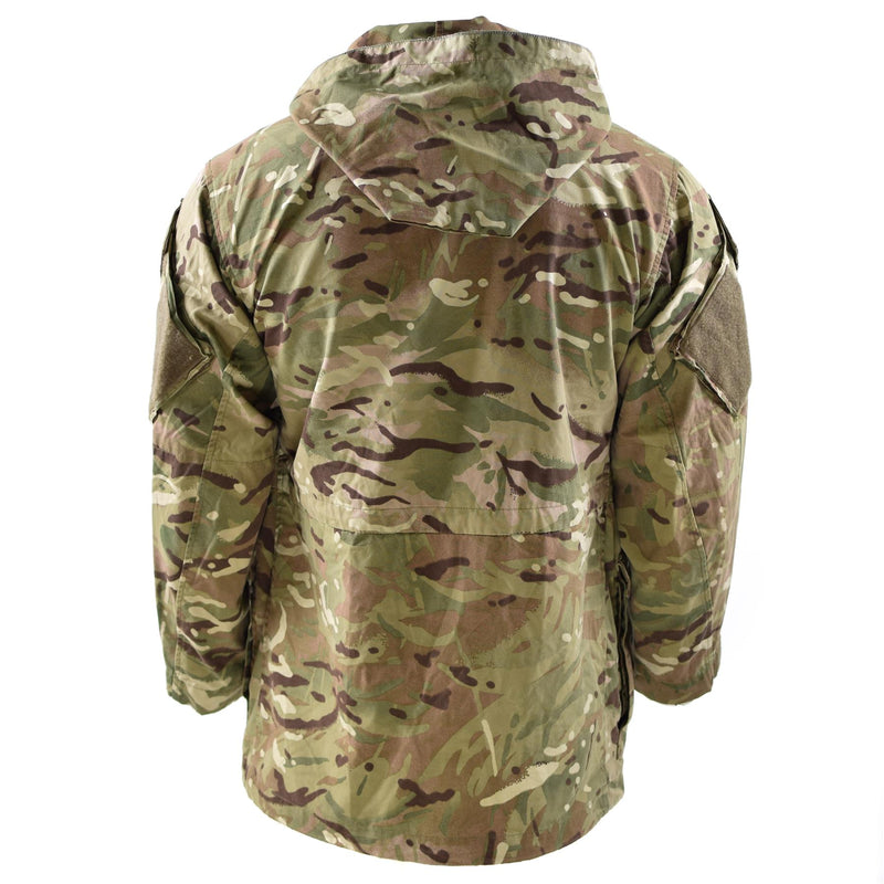 Oryginalna brytyjska armia wojskowa mtp kurtka Parka Smock Windproof z kapturem
