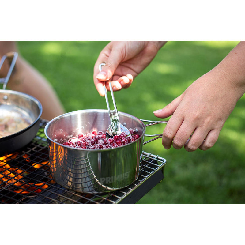 Zestaw do gotowania na ognisku Primus stal nierdzewna All-in-One Camping Camping Cooking