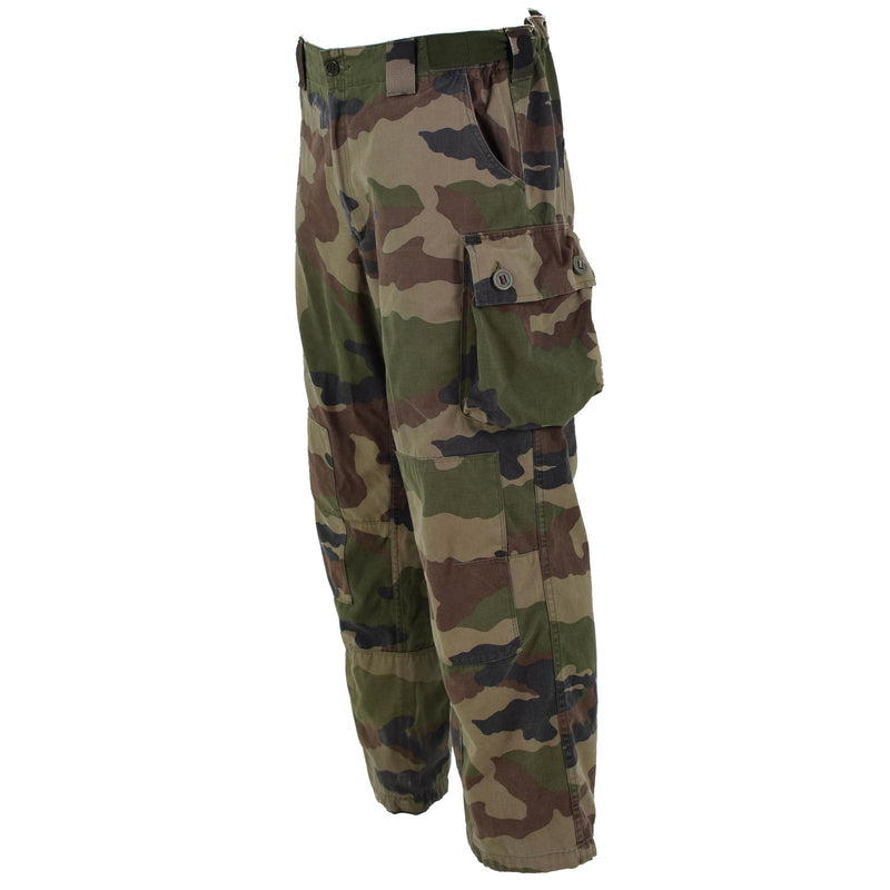 Oryginalne francuskie spodnie bojowe wojskowe Felin Cce Camo T4 spodnie Ripstop