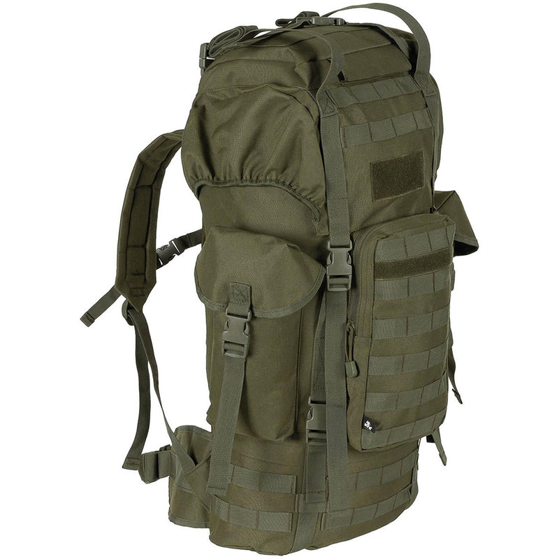 MFH Brand Army BW Combat Tactical Molle 65L Plecak Aluminium Rod Field Bag Nowa