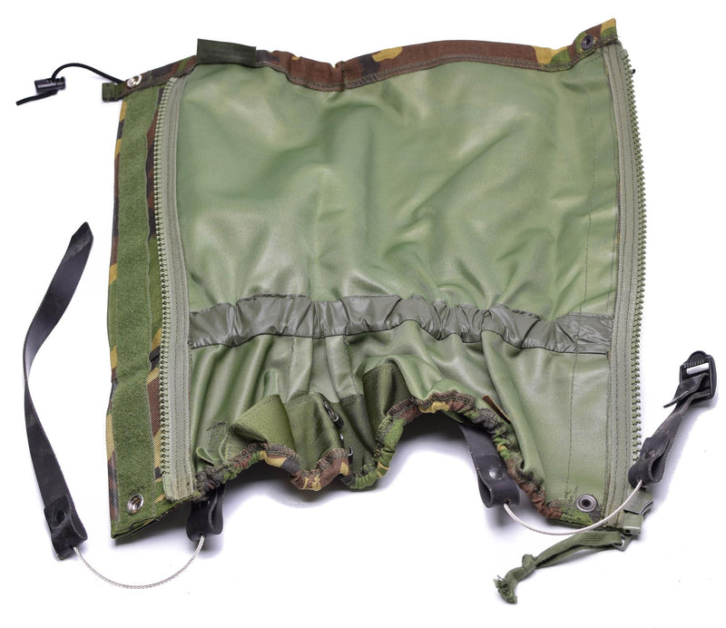 British Army Gaiters z trwałym stalowym liną DPM Woodland New