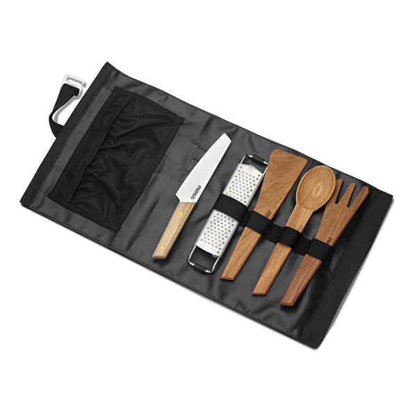 Primus Conffire Prep Set Outdoor Camping Camping Camping Zestaw do turystyki noża noża łyżka noża