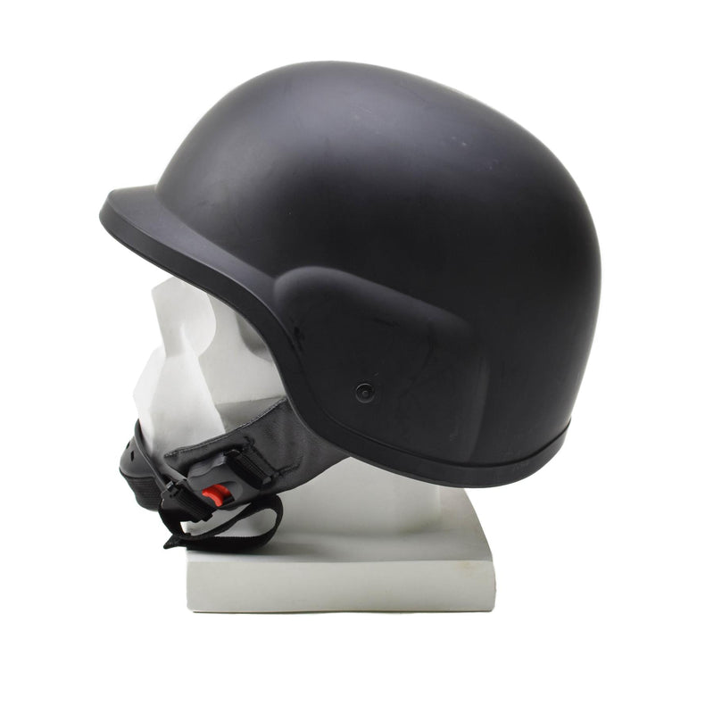 Oryginalny brytyjski wojskowy czarny hełm plastikowy MK7 TACTICAL Training Gear Nowy