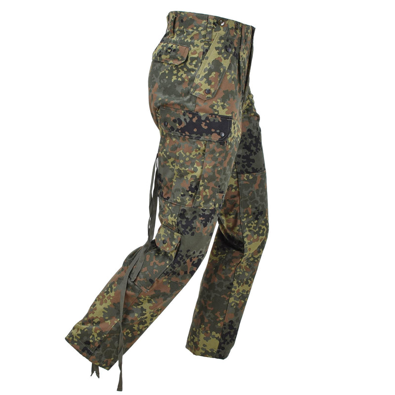 Leo Kohler BDU Pants Bundeswehr Flecktarn Camo Field Tactical Paintball Spodni