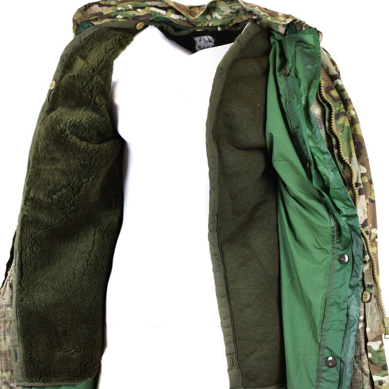Oryginalna holenderska armia pola rip stop multitarn M65 Military Parkha Lineer Nowa