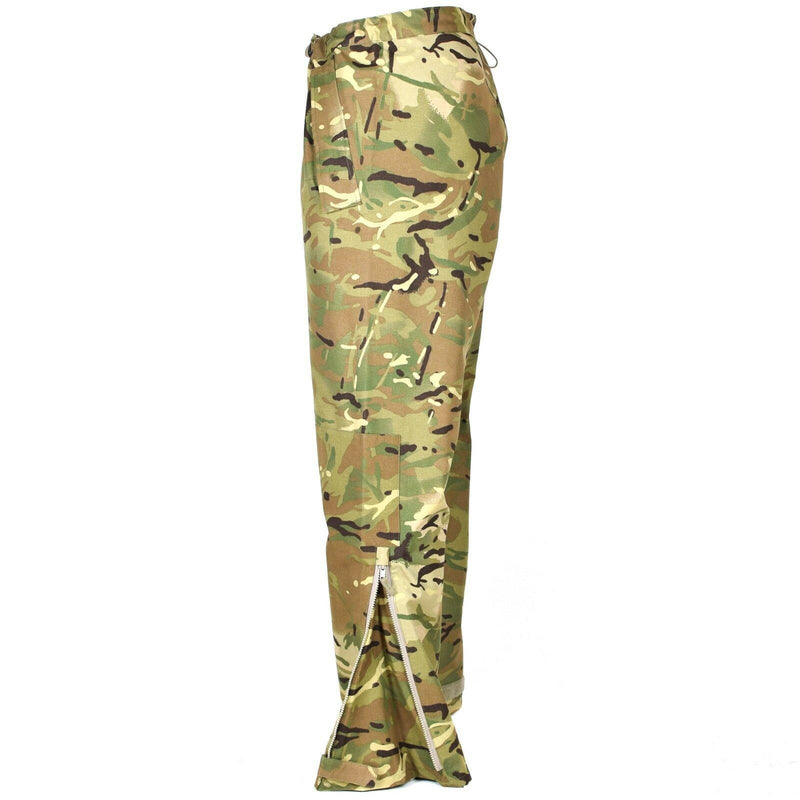 Oryginalny armia brytyjska walka wojskowa MVP MTP Camo Rain Spods Waterproof Goretex