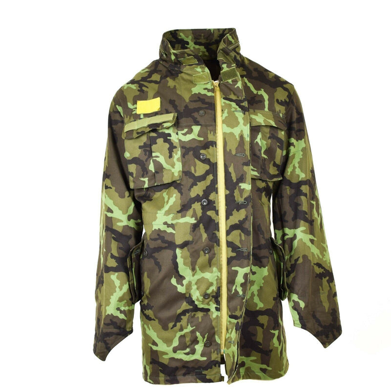 Oryginalny czeski armia wojskowa walka cz 95 Camo Field Jacket Parkha New
