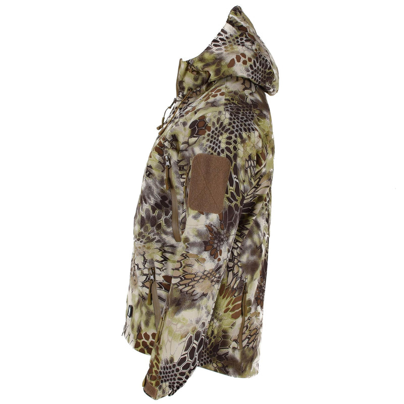 Kurtka marki MIL-TEC Hardshell Waterproof Mężczyzna deszczowy Mandra® Camo Men Wear