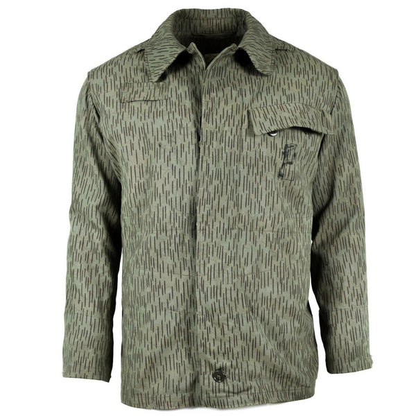 Oryginalny czeski armia wojskowa M60 Field Jacket Parma Rain Drop Camuflage