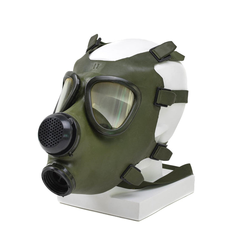 Rumuńska maska ​​gazowa M74 pełna twarz NBC Respirator Vintage Olive Wojska nadwyżka wojskowa