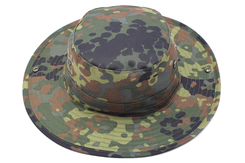 Oryginalna armia niemiecka flecklern boonie hat Camping Hunting Outdoor Summer Cap