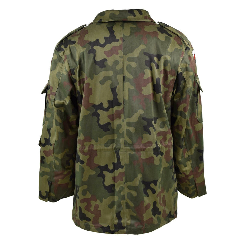 Oryginalny polski armia Parkana Panther Camo Wojska kurtka walka BDU nadwyżka nowa